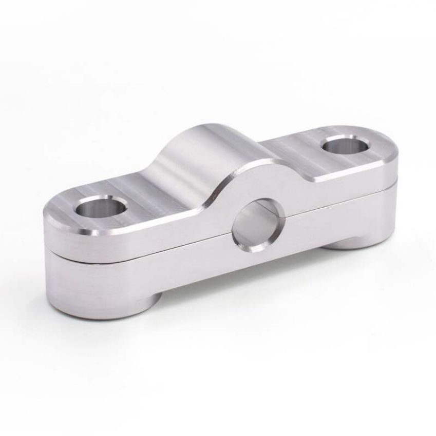 BLOX Racing BXAC-00321-SI Civic / Integra 2pc Solid Shifter Bushing Kit Rear Silver