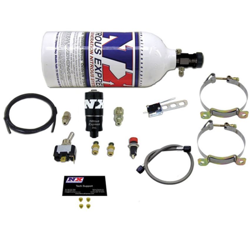 Nitrous Express 60112P EFI POWER BOOSTER SYSTEM, 2.5 BOTTLE