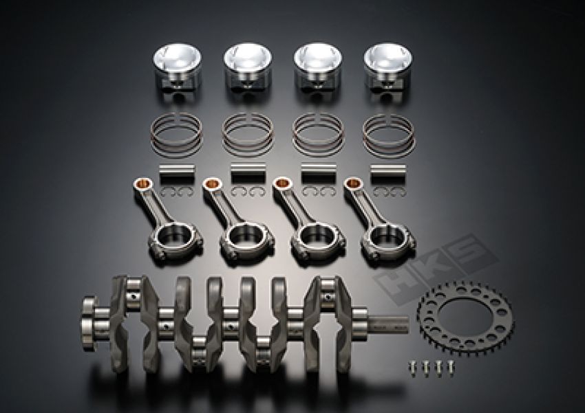 HKS 21004-AM003 08-10 EVO X 4B11 Stroker Kit w/ Forged Pistons Crank & I-Beam Conrods