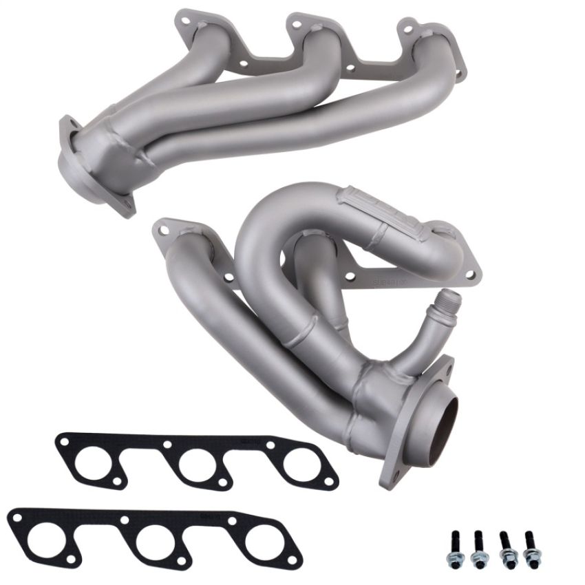 BBK Performance Parts 4010 2005-2010 MUSTANG 4.0L-V6 1-5/8 SHORTY EXHAUST HEADERS (TITANIUM CERAMIC)