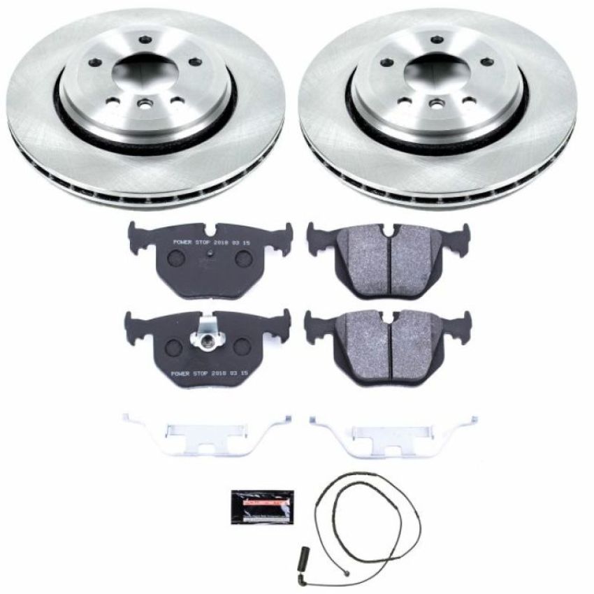 PowerStop TDSK5729 Track Day Spec High-Performance Brake Pad and Rotor Kit