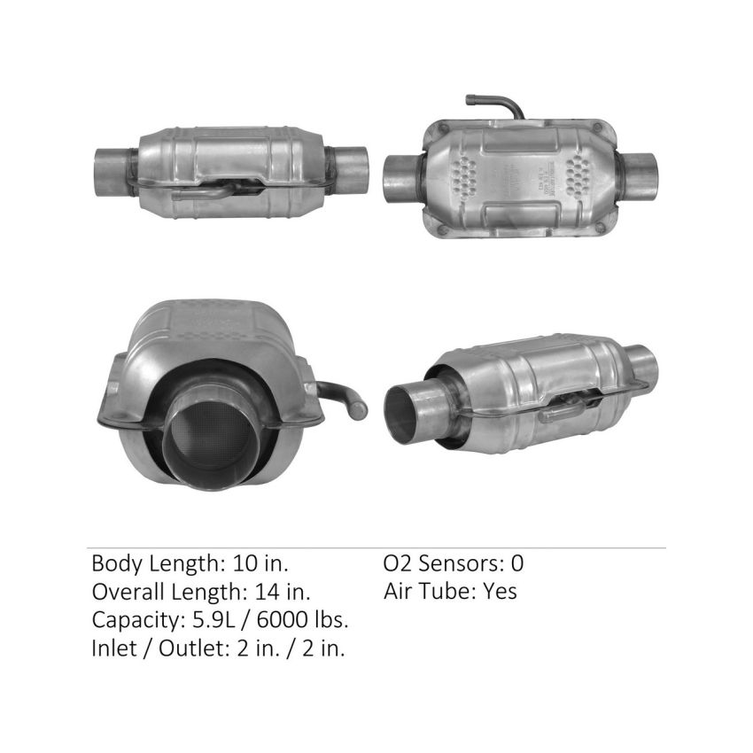 Eastern Catalytic 70419 Federal / EPA Catalytic Converter - Universal