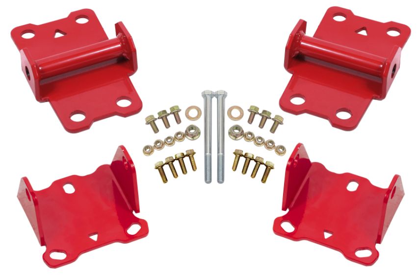 BMR Suspension MM461R Motor Mount Kit, Upper And Lower, Solid