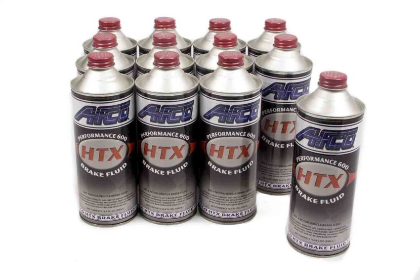 AFCO RACING PRODUCTS AFC6691904 Brake Fluid HTX 16.9oz (12)