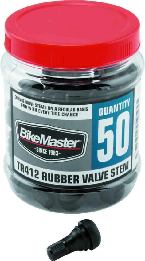 BikeMaster 151411 Valve Stem TR412 Rubber Tub/51