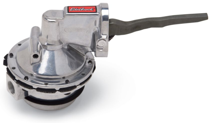 Edelbrock 1718 Fuel Pump Mechanical Victor Series Racing 130 GPH Gas Only 429/460 Bbf