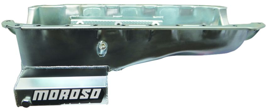 MOROSO MOR20416 BBC 6qt Steel Oil Pan Gen IV GM A-Body Cars