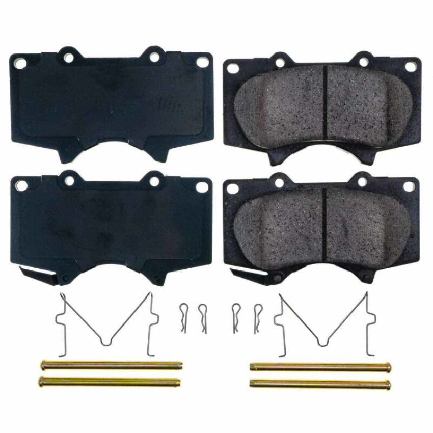 PowerStop 17-976N PowerStop - Z17 Low-Dust Ceramic Brake Pads with Hardware