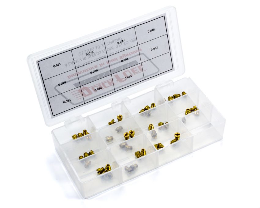 QUICK FUEL TECHNOLOGY QFT36-75 Air Bleed Assortment Kit .075in - .085in