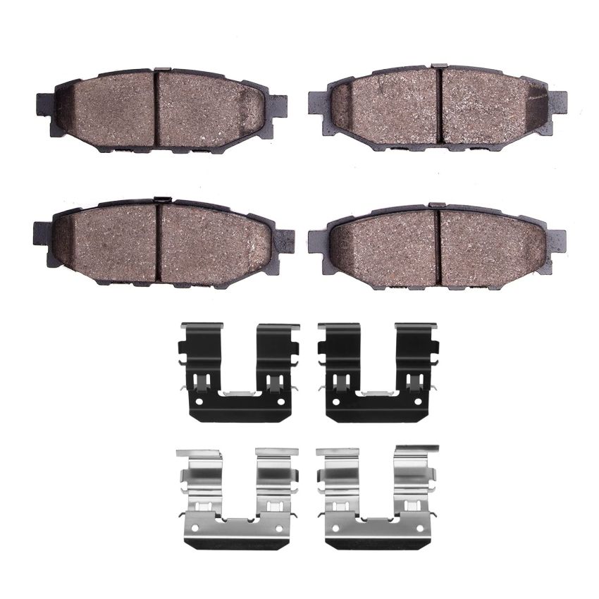 Dynamic Friction 1551-1114-01 Brake Pad Kt