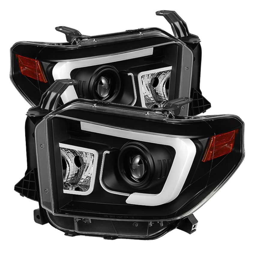 SPYDER 5080158 Projector Headlights - Light Bar DRL - Black