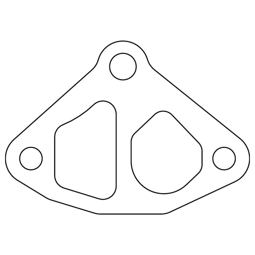 Cometic Gasket C15019-031 Cometic GM LT1/LT4 Gen-2 Small Block V8 .031in Fiber Water Pump Mounting Gasket