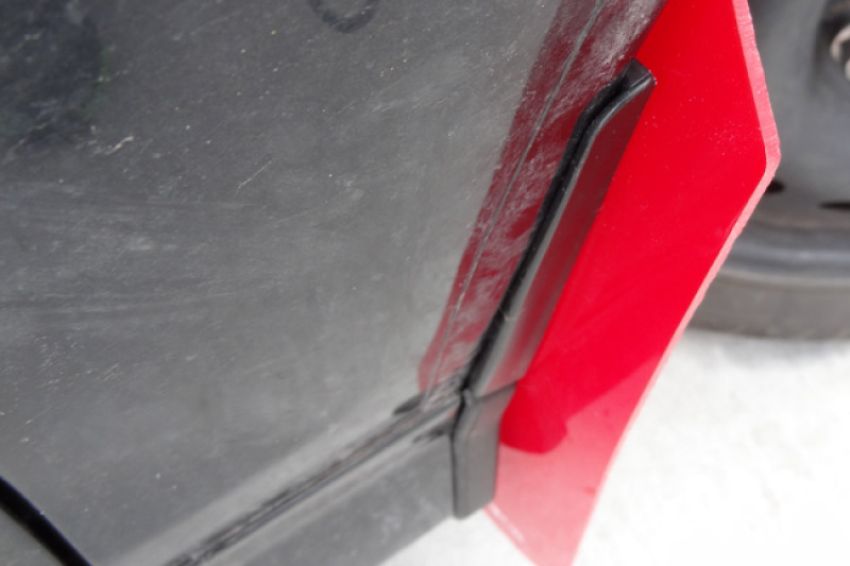 Rally Armor MF29-UR-BLK/RD Black Mud Flap/Red Logo