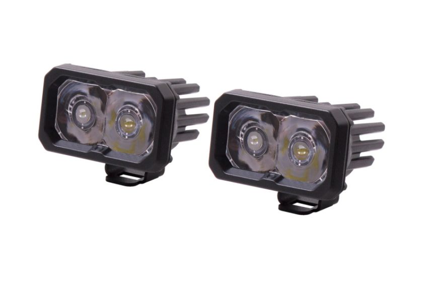 Diode Dynamics DD6419P Stage Series 2 In LED Pod Pro - White Spot Standard ABL (Pair)
