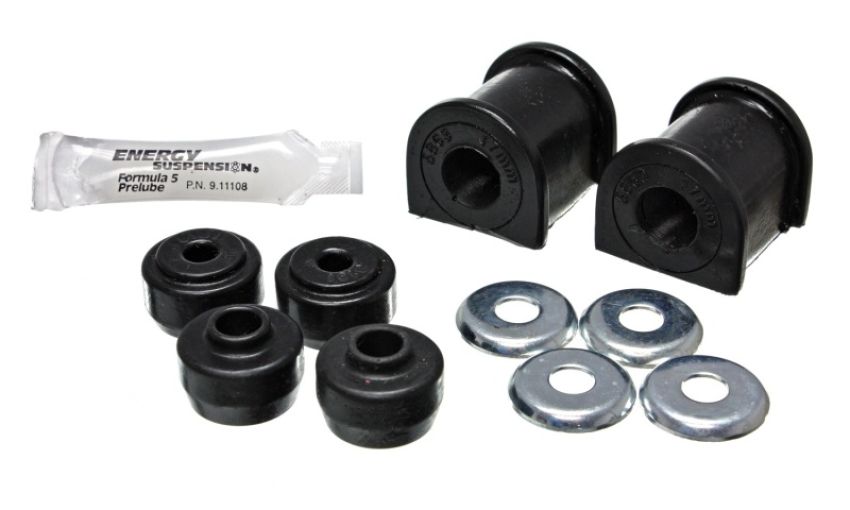 Energy Suspension 8.5136G 03-08 Lexus / 03-08 Toyota 4Runner Black 17mm Rear Sway Bar Bushing Kit