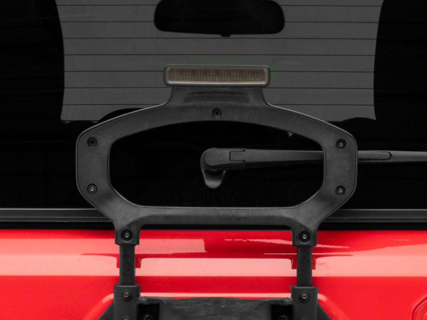 Raxiom J140396-JL 18-23 Jeep Wrangler JL Axial Series Hyper Flash LED Third Brake Light- Smoked