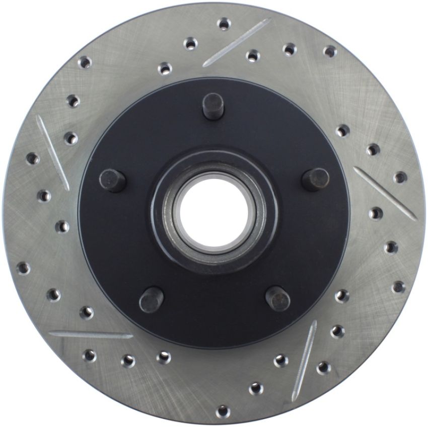 Stoptech 127.62013R Slotted & Drilled Sport Brake Rotor