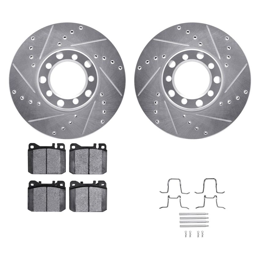 Dynamic Friction 7512-63193 Rotor Kit