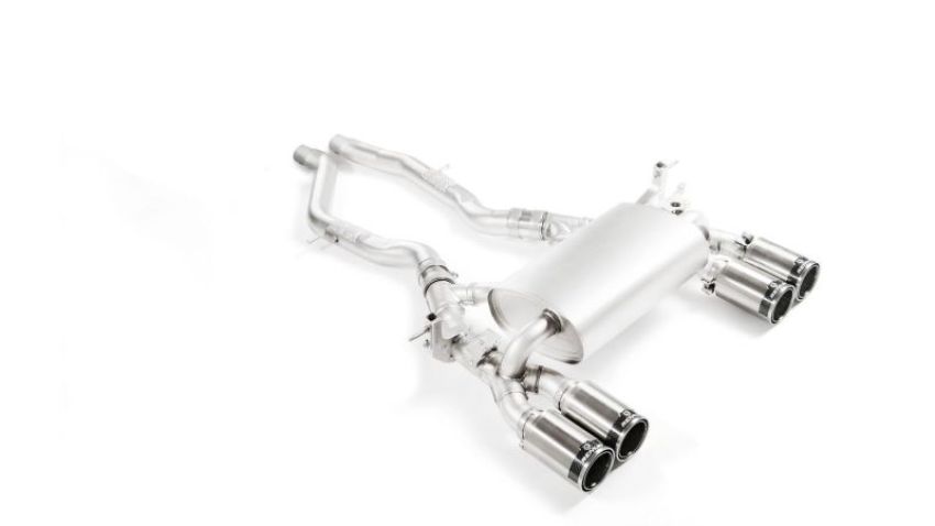 Remus 088018 1500 2018 BMW M2 Competition F87N Coupe Axle Back Exhaust (w/Integrated Valves / Tail Pipes Req)