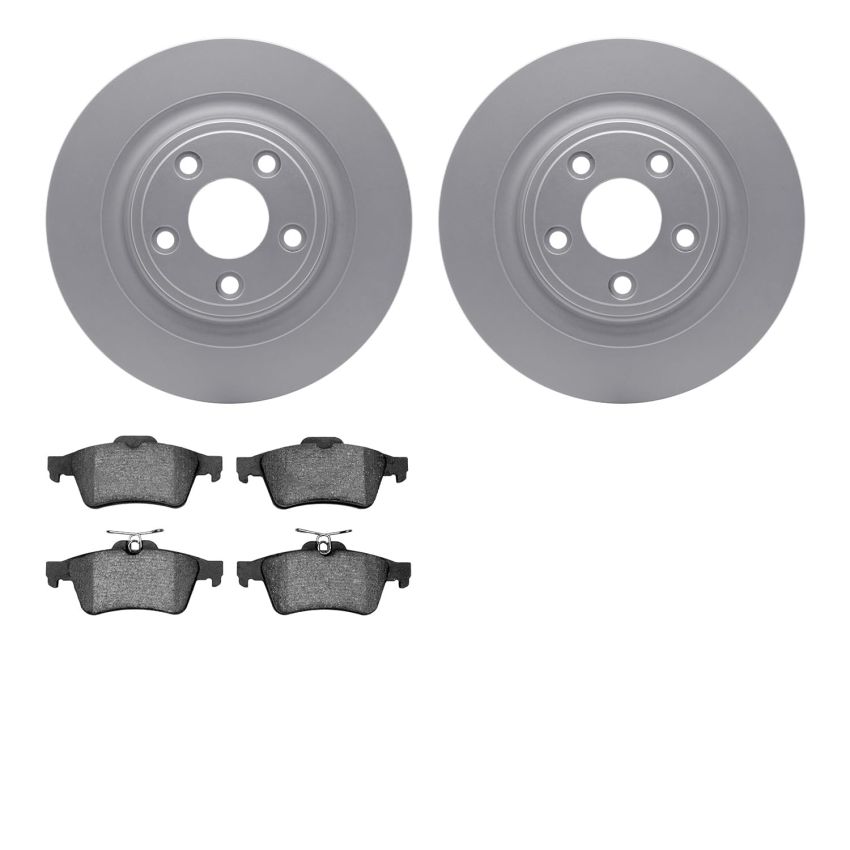 Dynamic Friction 4502-20055 Rotor Kit