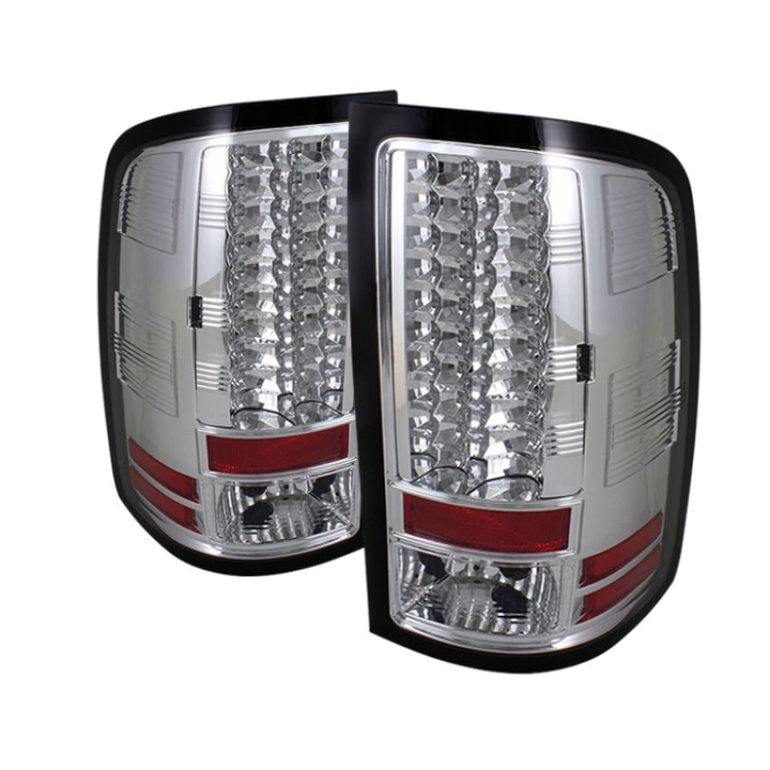 SPYDER 5014931 LED Tail Lights - Chrome