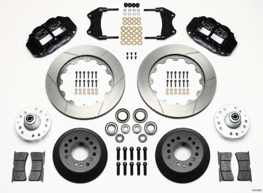 Wilwood 140-9920 Narrow Superlite 6R Front Hub Kit 14.00in WWE ProSpindle