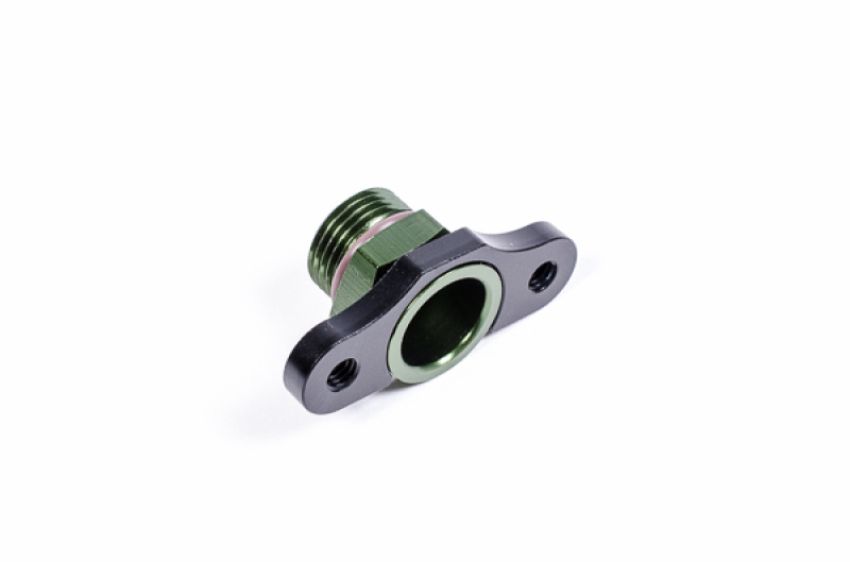 Radium Engineering 20-0302 FPR ADAPTER, 8AN ORB, 16MM BORE, 39MM SPACING, M6