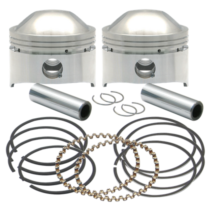 S&S Cycle 106-5521 36-84 BT 3-1/2in +.020in 80in HC Forged Pistons