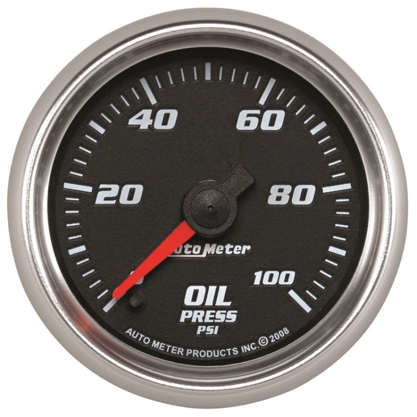 AutoMeter 19652 GAUGE, OIL PRESSURE, 2 1/16
