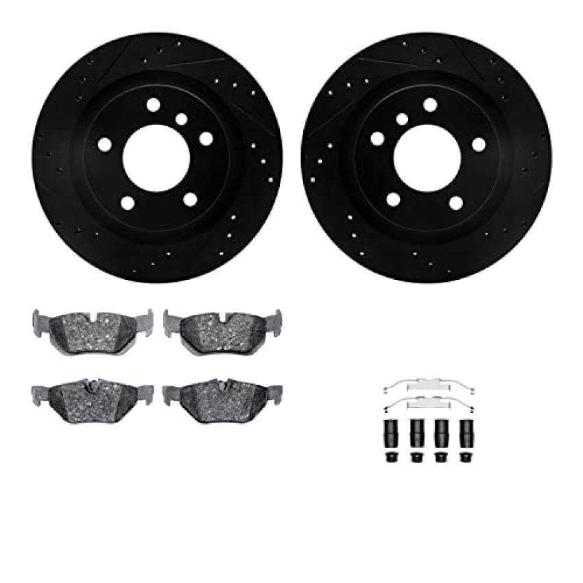 Dynamic Friction 8612-31075 Rotor Kit