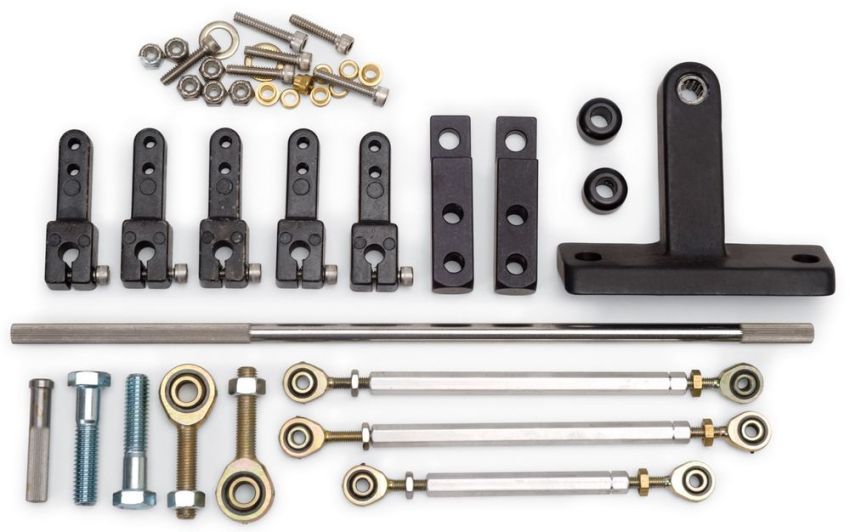 EDELBROCK EDE7077 Throttle Linkage Kit - Sideways