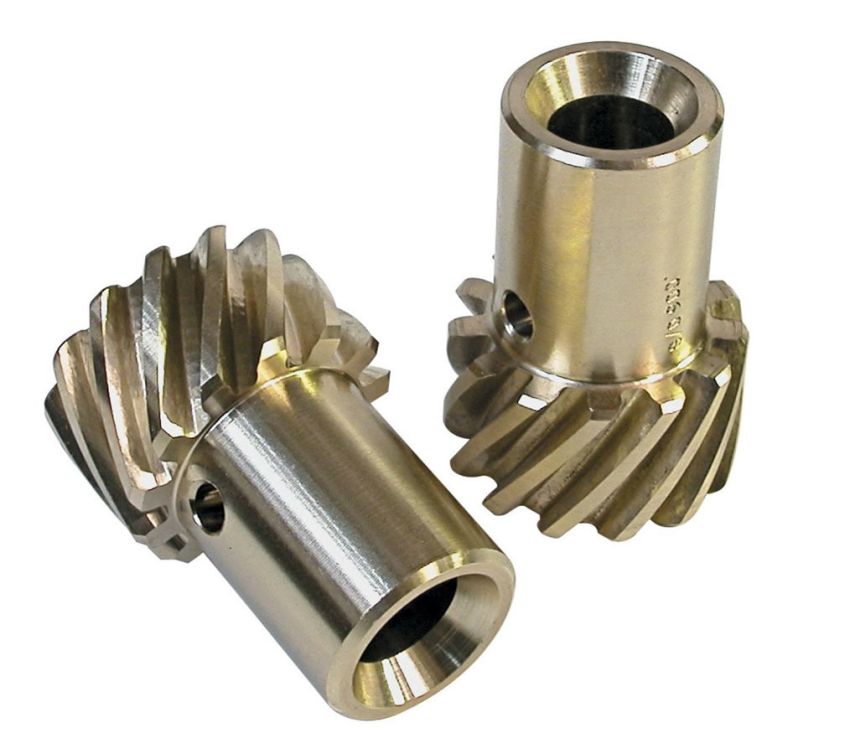 MSD IGNITION MSD8472 Distributor Gear Bronze .006in Oversize Chevy