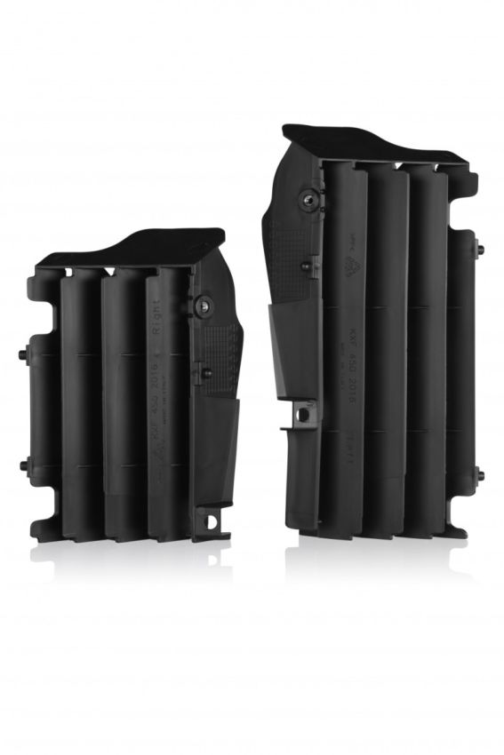 Cycra 1CYC-6804-12 21-23 Kawasaki KX450X Radiator Louvers - Black