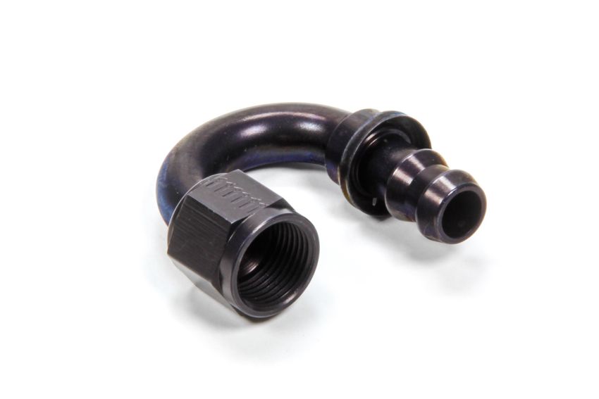 AEROQUIP AERFCL1563 #8 180 Degree Socketless Black