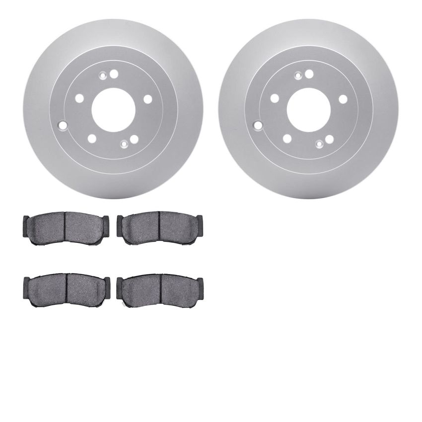 Dynamic Friction 4502-03158 Rotor Kit
