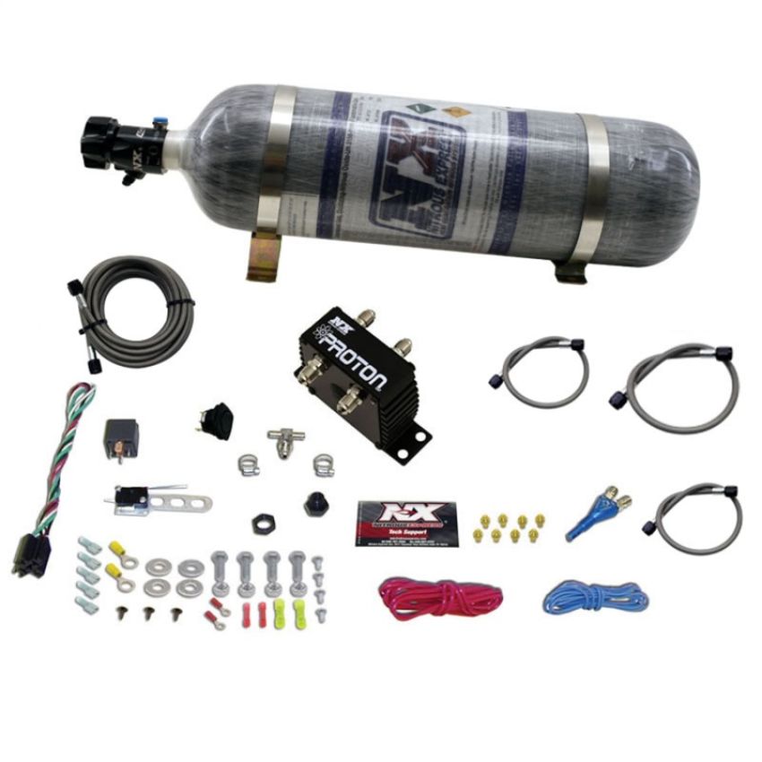 Nitrous Express 20421-12 PROTON PLUS NITROUS SYSTEM W/ 12LB BOTTLE