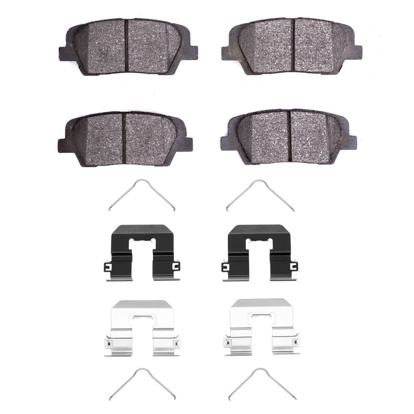 Dynamic Friction 1551-1816-01 Brake Pad Kt