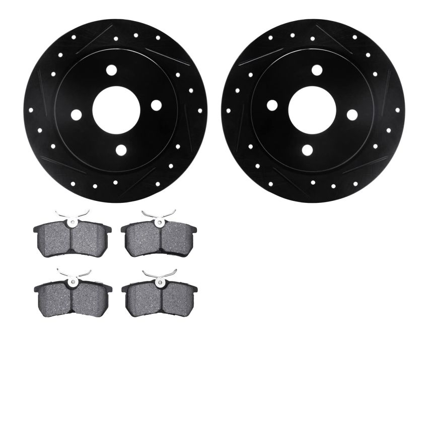 Dynamic Friction 8502-54018 Rotor Kit