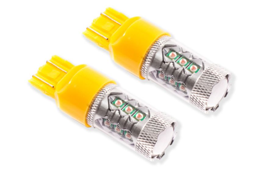 Diode Dynamics DD0114S 7443 LED Bulb XP80 LED - Amber (Single)