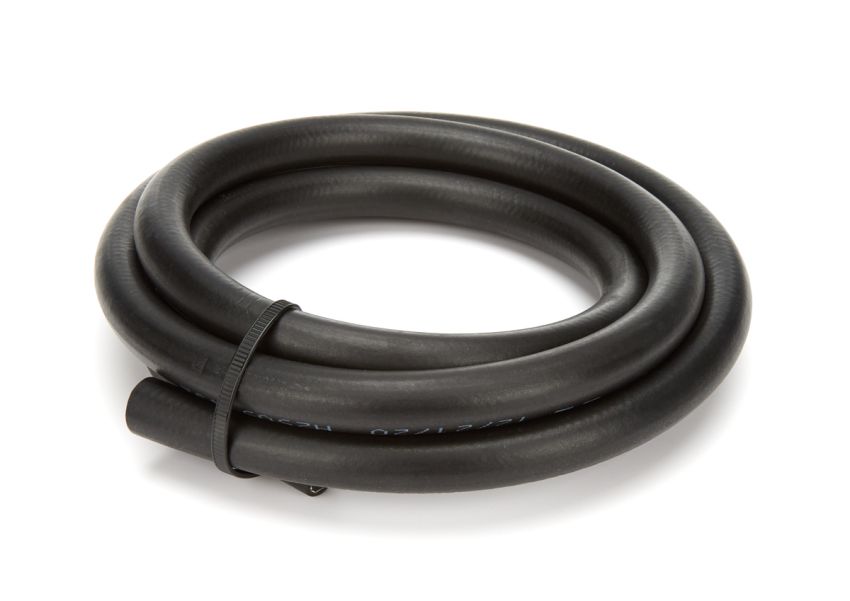 FRAGOLA FRG833008 #8 Push-Lite  Hose 3ft Hi-Temp - Black