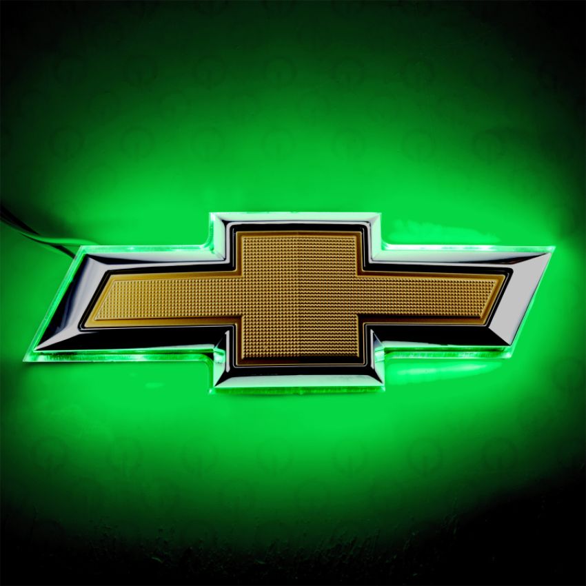 Oracle Lighting 3057-004 Green Illuminated LED Rear Bowtie Emblem