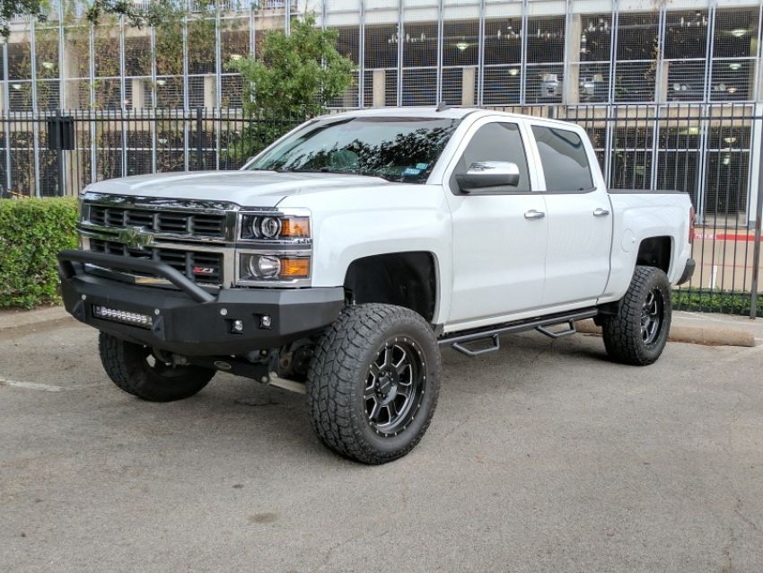 Road Armor 314R4B-NW 14-15 Chevy 1500 Stealth Front Bumper w/Pre-Runner Guard - Tex Blk