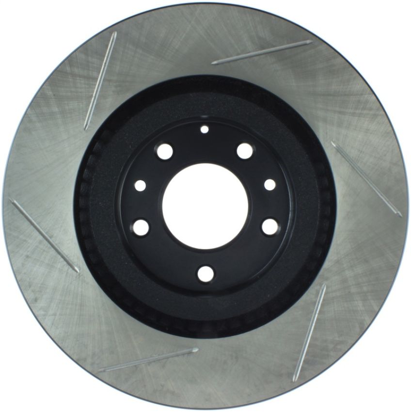 Stoptech 126.45071SL Power Slot 2003+ Mazda RX8 Slotted Left Front Rotor - SPORT SUSPENSION ONLY
