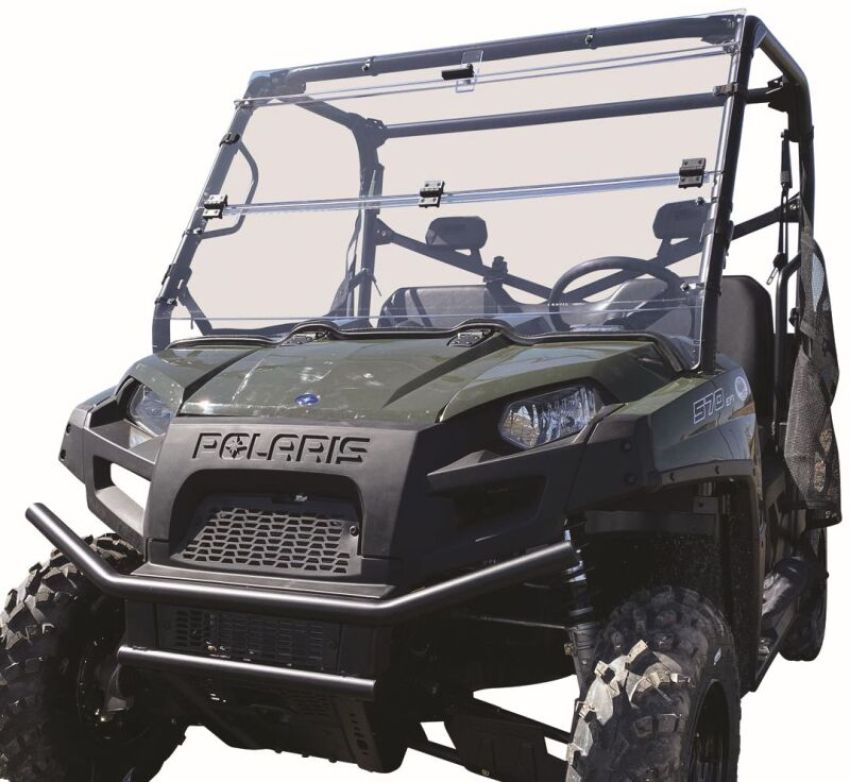 QuadBoss 375785 2013 Polaris Ranger Crew 800 Windbreak Folding Windshield