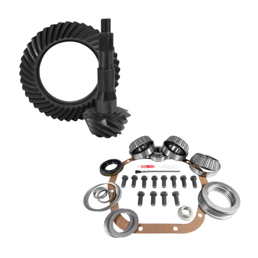Yukon Gear & Axle YGK2132 Yukon 10.5in Ford 4.11 Rear Ring & Pinion Install Kit