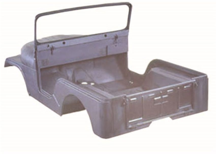 OMIX 12001.10 Steel Body Kit- 55-68 Jeep CJ5