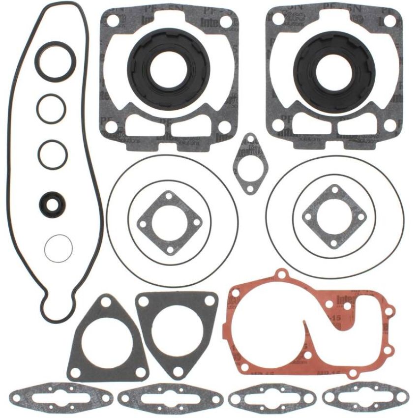 Vertex Pistons 711250 Vertex Gaskets 2003 Polaris 500 Classic Complete Gasket Kit w/ Oil Seals