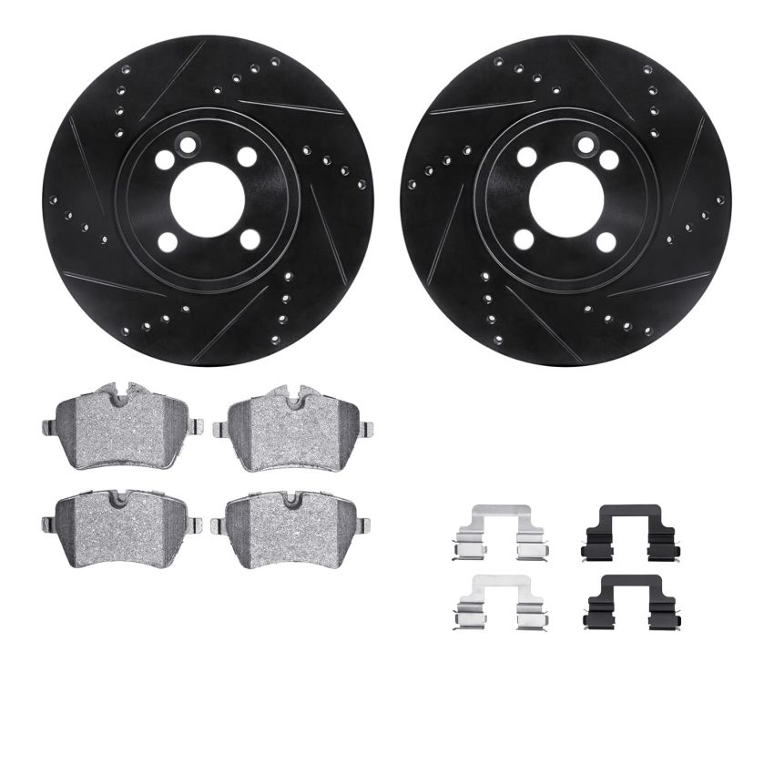Dynamic Friction 8512-32008 Rotor Kit