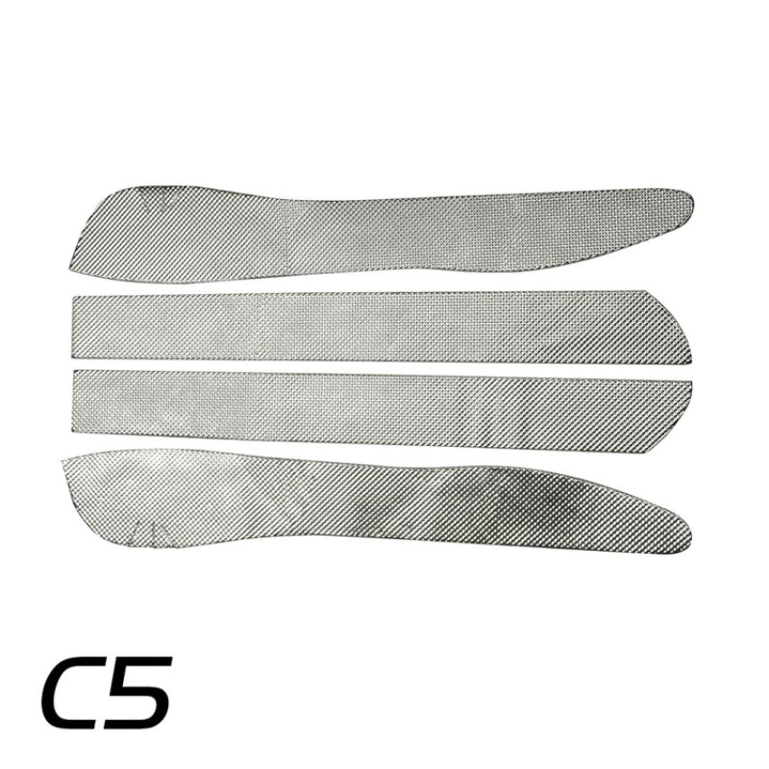Design Engineering 50529 Transmission Tunnel Plate Shield Kit Chevy Corvette C5 4pc