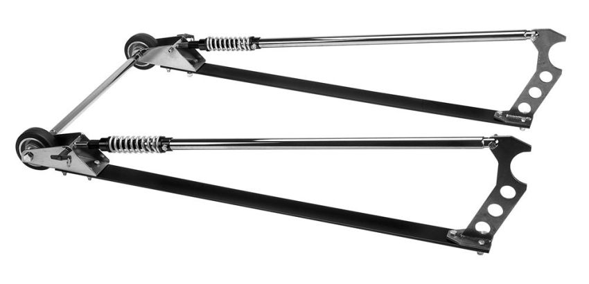 COMPETITION ENGINEERING COE2036 Wheel-E-Bars - Chrome/ Black